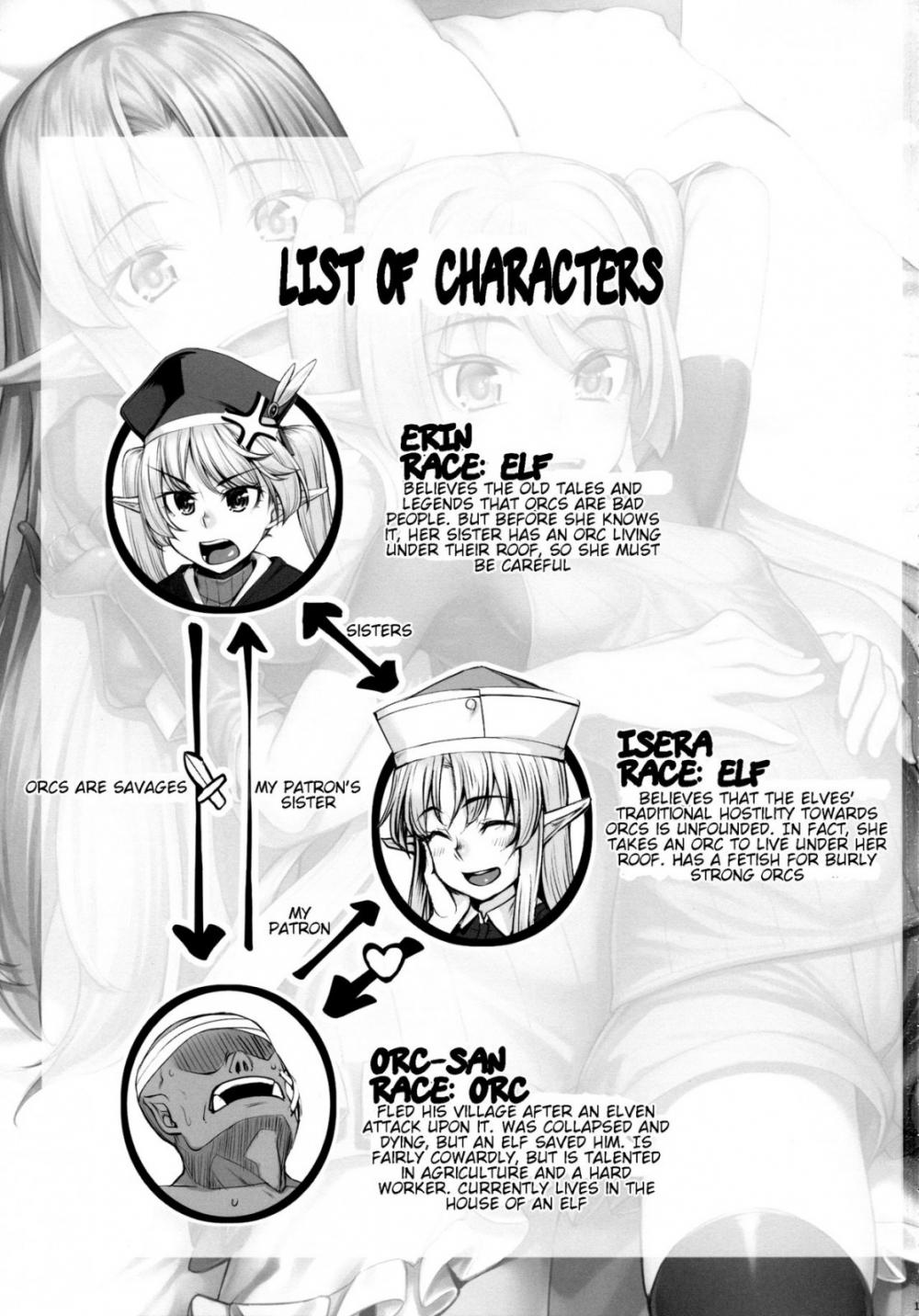 Hentai Manga Comic-Elf Sisters And The Orc-Read-2